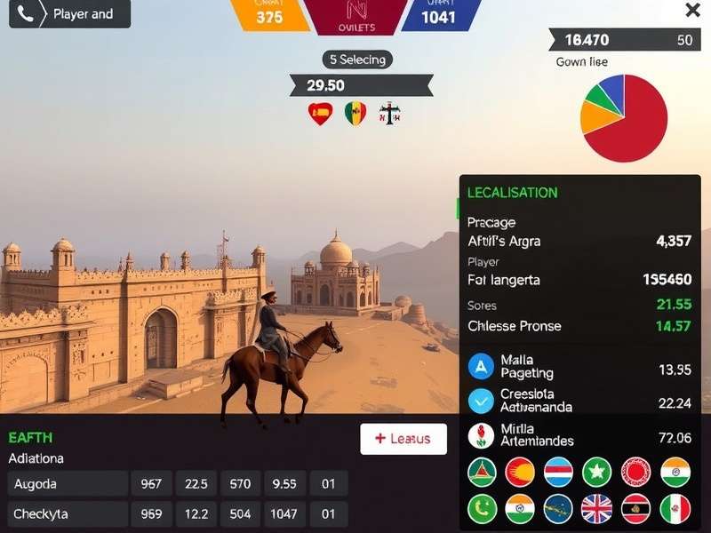 Royal Agra Expedition gameplay screenshot showing historical Agra landscape